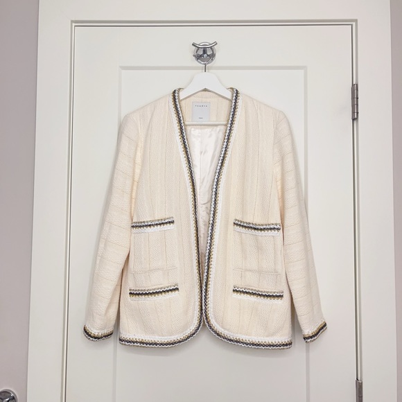 Sandro Jackets & Blazers - Sandro Tweed Cardigan